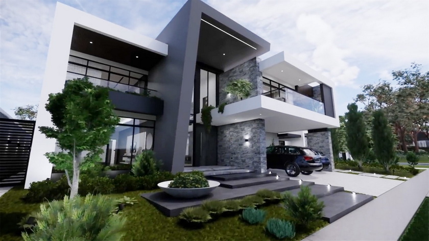 modern villa phoenix